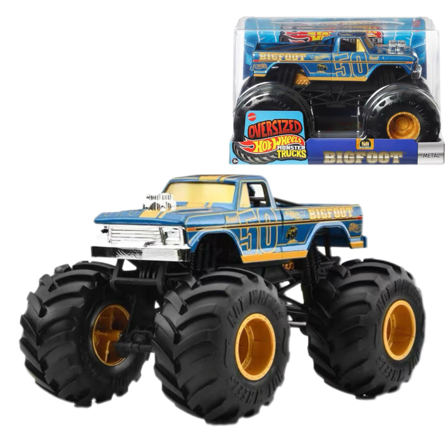 Hot Wheels Car Monster Trucks - Hot Wheels Monster Trucks Bigfoot 50e