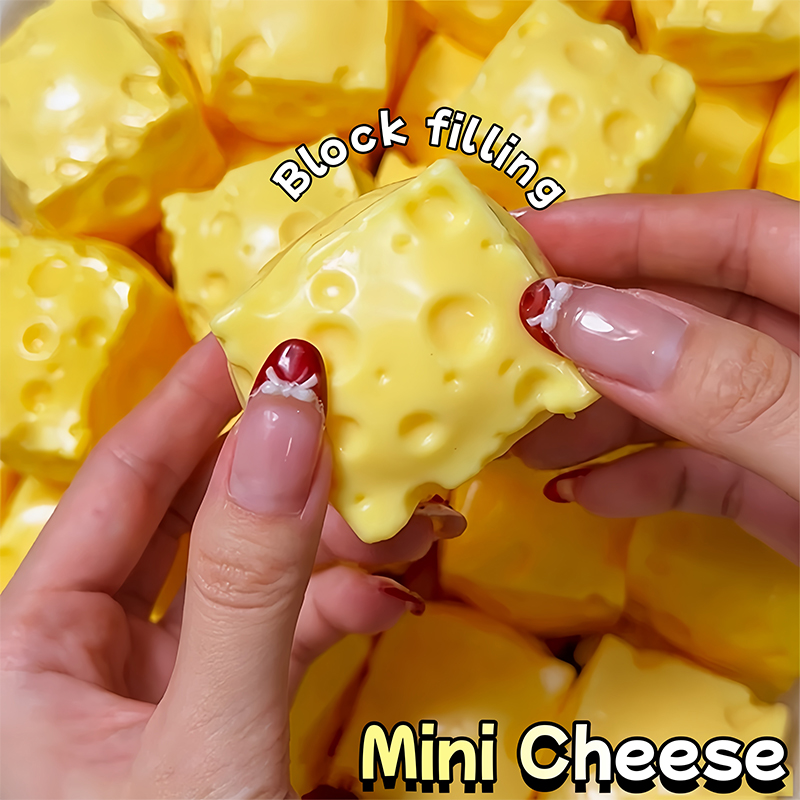 Building Block Mini - Mini cubes de fromage moelleux, jouets
