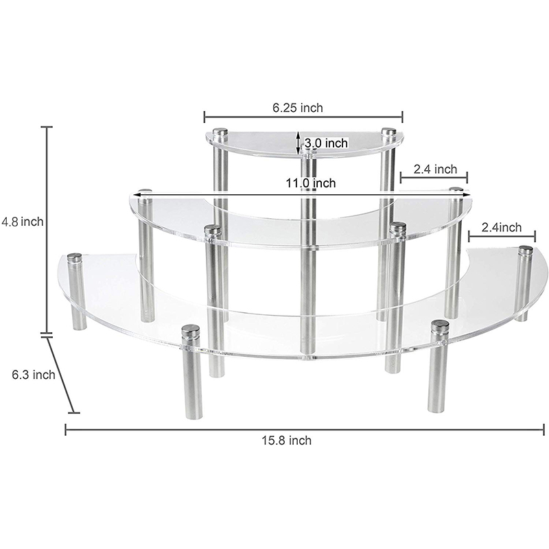 Présentoir à Dessert Rond en A - Pop Display Shelf avis et prix